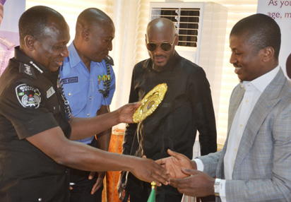 Photos: Tuface visits to IGP over Benue killing