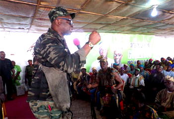 Fayose charges hunters to secure Ekiti
