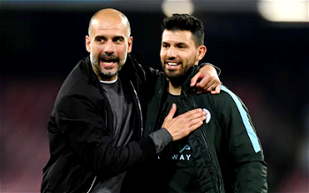 Guardiola challenges Aguero to earn new Man City deal