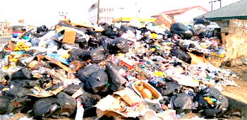 Refuse tormenting Lagos, a megacity