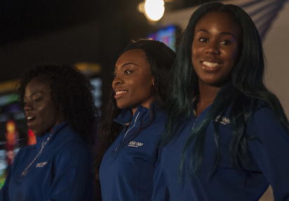 Nigerians meet their  Winter Olympic bobsled team