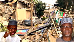 Governor demolishes senator’s house