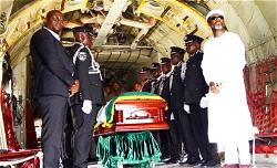Jonathan, Osinbajo, others in Anambra as Ex-VP Ekwueme finally laid to rest