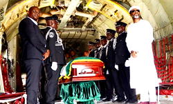 Jonathan, Osinbajo, others in Anambra as Ex-VP Ekwueme finally laid to rest