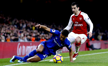 Henrikh Mkhitaryan sets premier league record