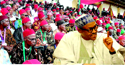 Igbo elders & Buhari