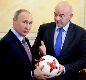 Refereeing and VARs a new era for football, Infantino says