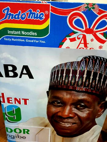 2019: Babagana Kingibe’s noodles flood market
