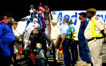 Again, 218 Nigerian deportees arrive from Libya