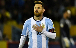 Injured Messi out of Barca’s clash at Inter