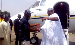 Fayose visits Benue, Says “God will visit blood of victims of herdsmen killings on their killers, sponsors”