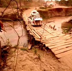 Photo: Amazing Tsaragi-Bacita ‘bridge’ that Buhari must see