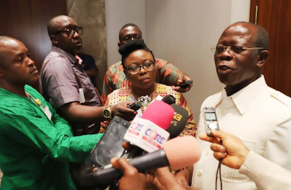 People say why do we pay tax when they will steal the money – Oshiomhole