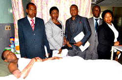 Ugbor Gas explosion: Panel visits scene of incident, hospitalised victim