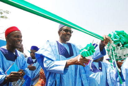 Photos: Buhari visits Nasarawa