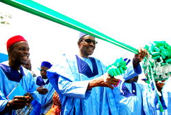 Photos: Buhari visits Nasarawa