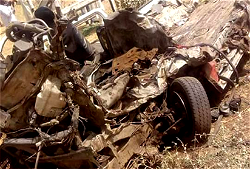 48 killed as  bus rams into tractor and truck