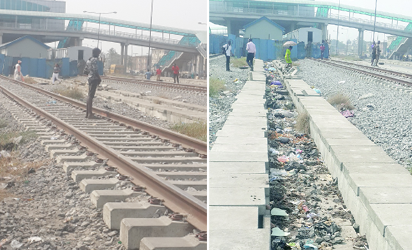 The rail of faeces