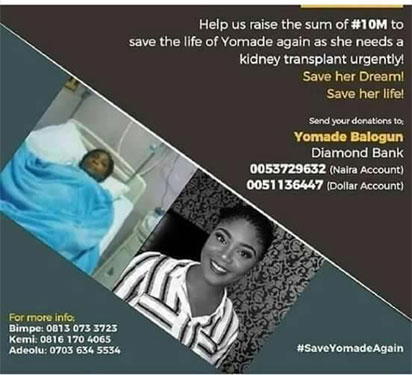 Widow cries: Help, my daughter is dying!