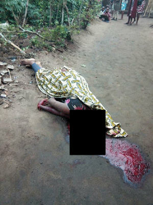 Man butchers wife with machete in A-Ibom