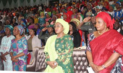 Aisha Buhari women Photos: Aisha Buhari, others at 2018 International Women’s Day celebration