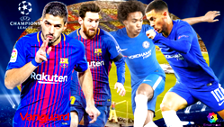 Iniesta starts as Barcelona look to finish off Chelsea