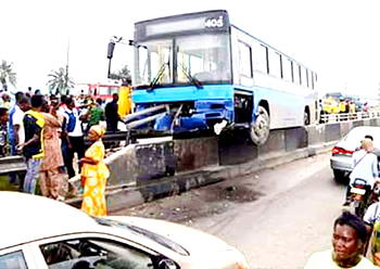 Chaos as BRT bus cuts off school boy’s head