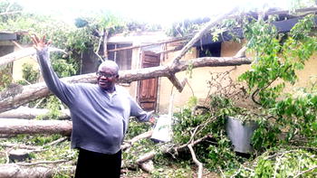 Rainstorm turns UNIBEN don to IDP