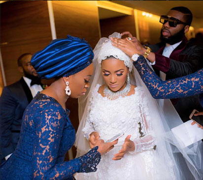 Photos Fatima Dangote Jamil Abubakar wedding reception