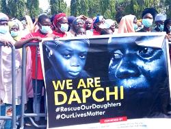 Dapchi parents storm NASS, demand rescue of their daughters