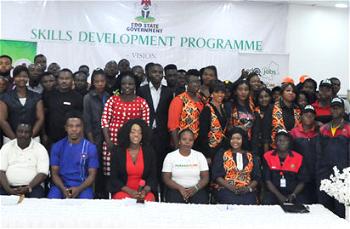 Edo trains another 150 youths in Career KickStarter Programme