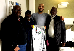 NFF delegation visits Ikeme in hospital, invites him as guest at Nigeria/England friendly