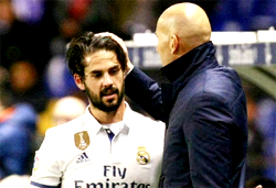 I’ve shown Isco he’s an important player for the team- Zidane