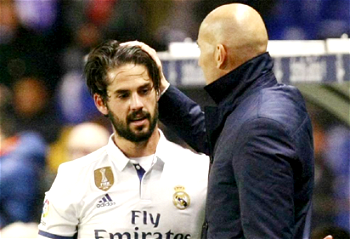 I’ve shown Isco he’s an important player for the team- Zidane