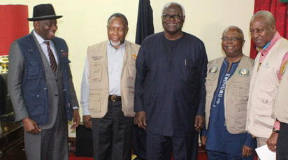 Jonathan urges credible, peaceful elections as Sierra Leoneans get ready to vote