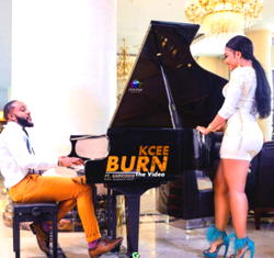 Kcee drops first official video, Burn, in 2018