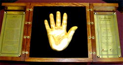 Gold casts of Nelson Mandela’s hands to go on tour
