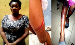 Mother of 4 burns maid with pressing iron, hot water