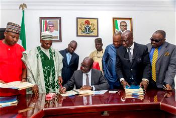 Obaseki signs Edo Criminal Justice Administration Bill into Law