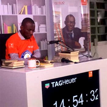Nigerian Bayode breaks Guinness record in ‘Longest Marathon Reading Aloud’