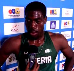 Okezie fails to advance in men’s 400m