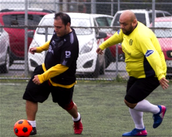 Shedding weight, scoring goals in Mexico’s obese football league