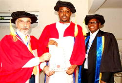Young Businessman, Uzochukwu bags honorary doctorate from Commonwealth varsity