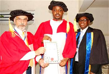 Young Businessman, Uzochukwu bags honorary doctorate from Commonwealth varsity