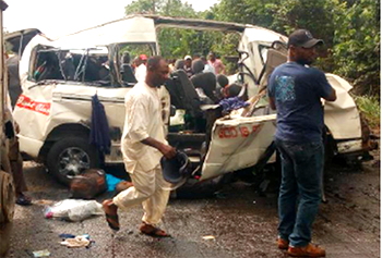 3 die, 10 injured in Ogun auto crash