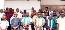 Obaseki, Oyegun, Oshiomhole, others receive 10,000 PDP members, assures landslide victory in LG polls