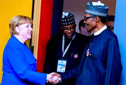 Buhari congratulates Merkel on re-election