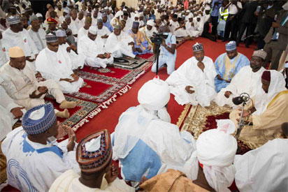 President Buhari returns to Abuja, attends in-law’s wedding