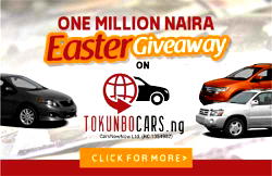 TokunboCars.NG Gives N1million to Customers In Easter Promo