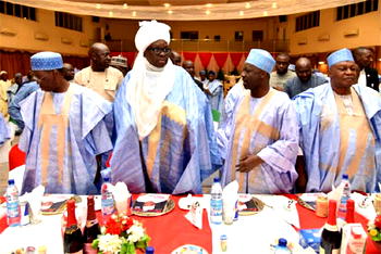 Photo: Okowa, Fayose in Jalingo